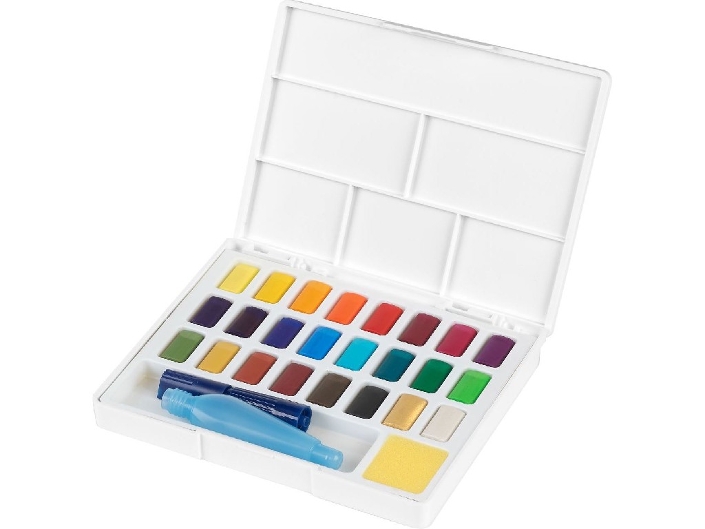 ACUARELA FABER-CASTELL 24 COLORES 169724