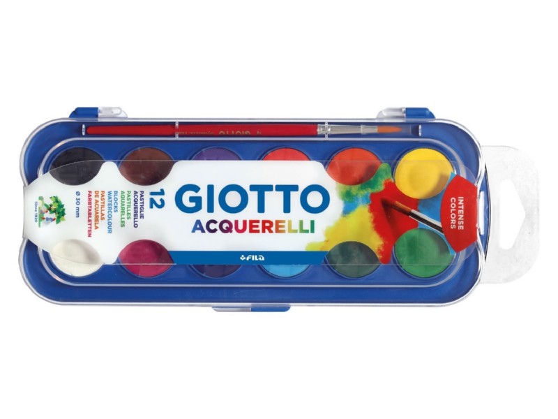 ACUARELA GIOTTO 12 COLORES 351200