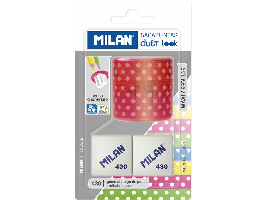 AFILALAPIZ MILAN BYM10369 ROSA+2 GOMAS 430 BLISTER