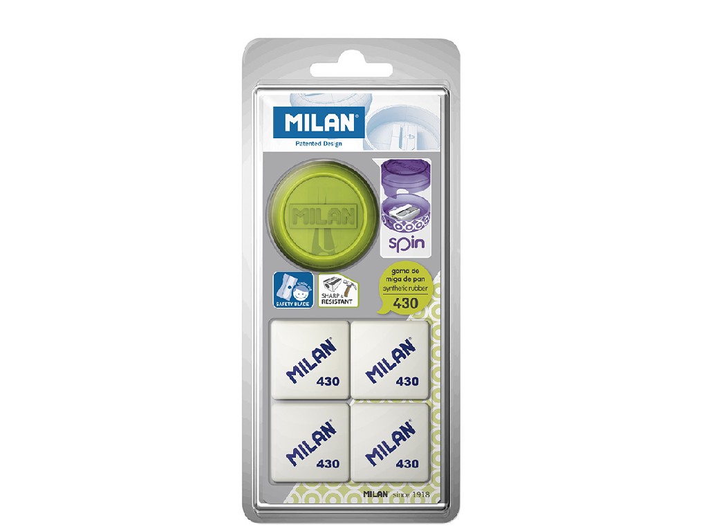 AFILALAPIZ MILAN BYM10227 + 4 GOMAS 430 BLISTER