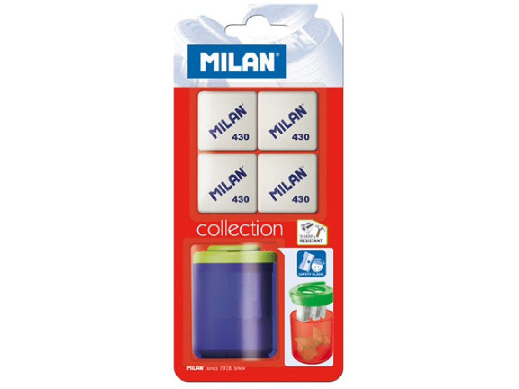 AFILALAPIZ MILAN BYM10273 + 4 GOMAS 430 BLISTER