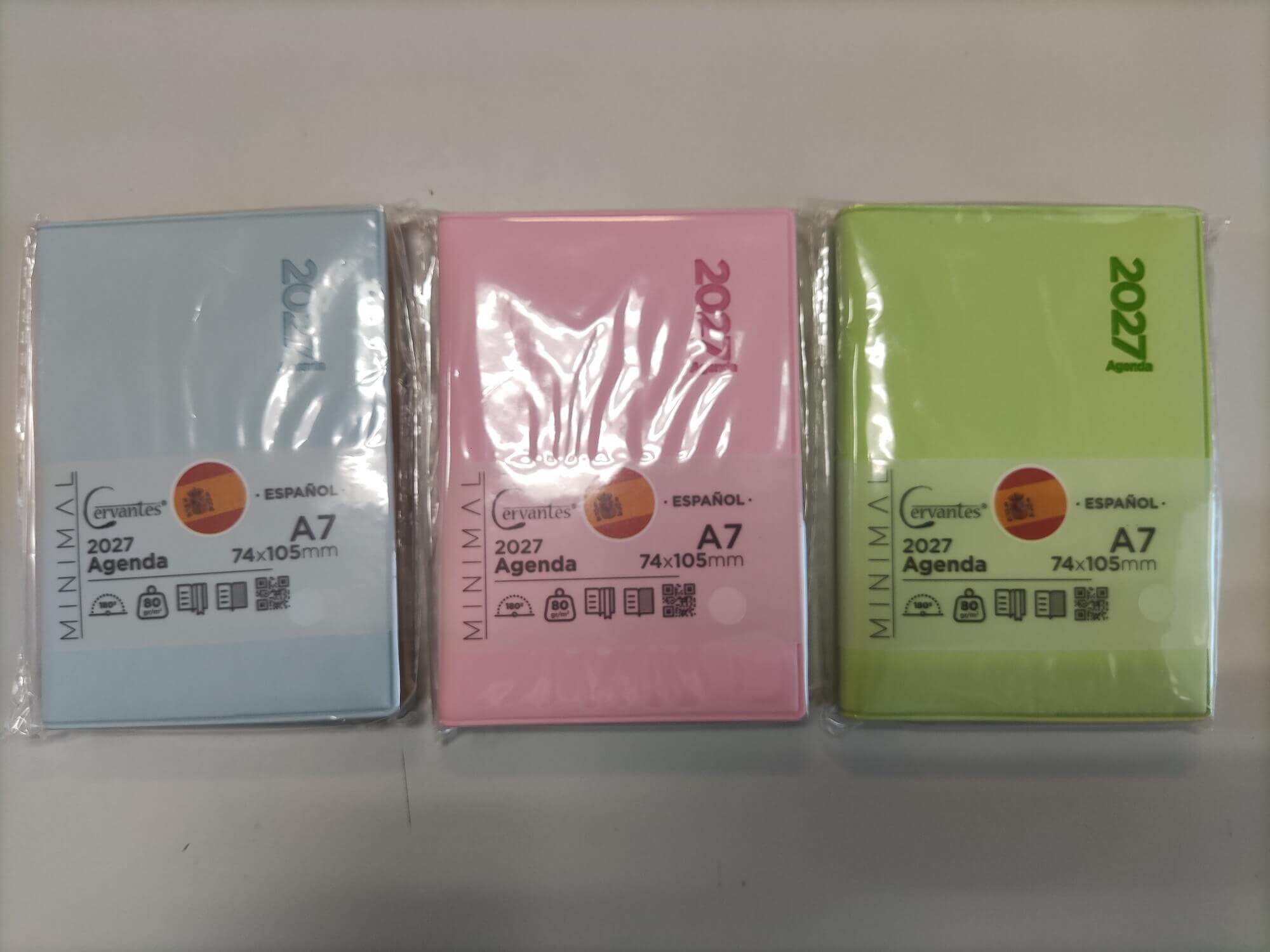 AGENDA MP 2027  7,4x10,5 A-7 TAPA POLIPIEL CE27708