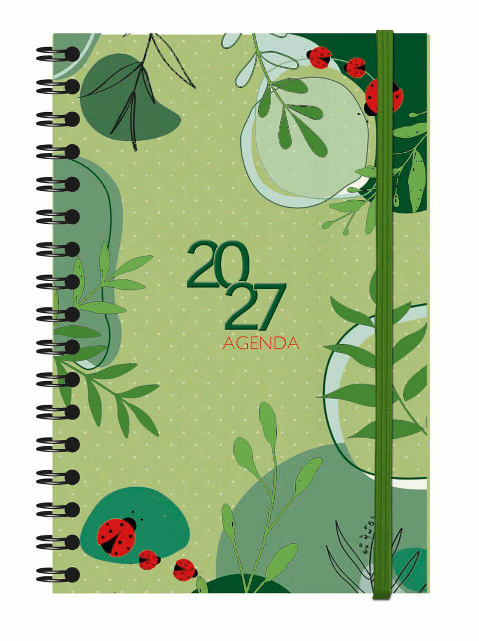 AGENDA MYRGA 2027 14,5x21 D/P TEXTURE 3104 GARDEN
