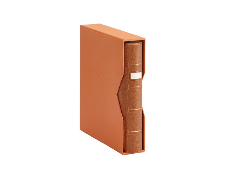 ALBUM MONEDAS PARDO 75006 4/A MARRON