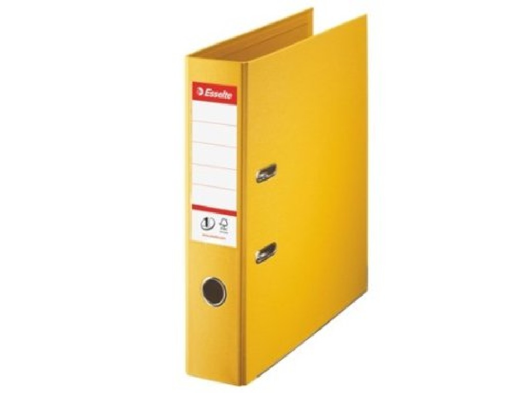 ARCHIV. AZ ESSELTE COLOR Fº PLASTICO PVC AMARILLO