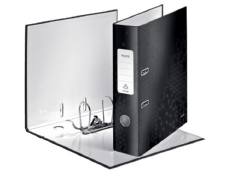 ARCHIV. AZ LEITZ WOW A4 80 MM 1005 NEGRO