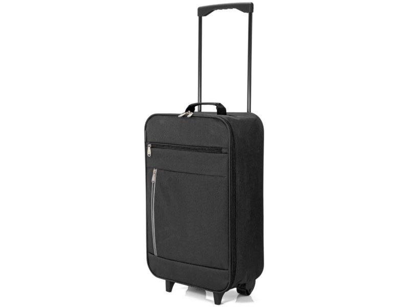 MALETA TROLLEY BENZI BZ5814 PLEGABLE NEGRA