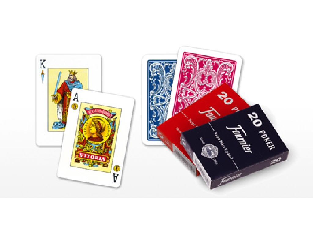 BARAJA POKER ESPAÑOL FOURNIER 20-55 CARTAS