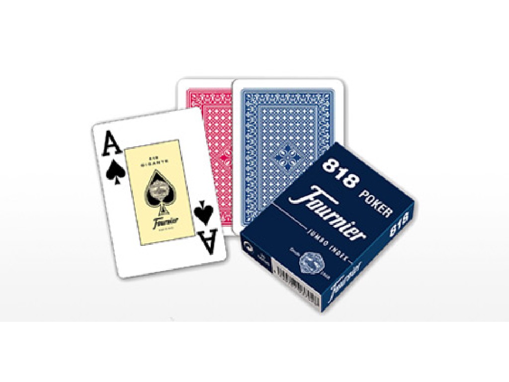 BARAJA POKER INGLES FOURNIER 818-55 CARTAS