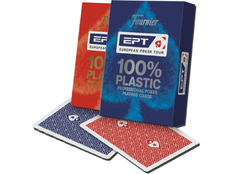 BARAJA POKER PLASTICO FOURNIER 55 CARTAS 10018440