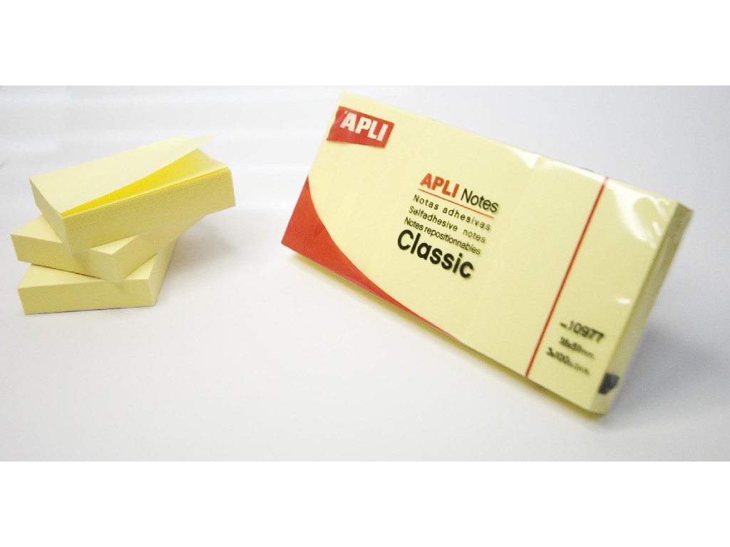 BLOC QUITA-PON APLI  40x50 AMARILLO 10977 unidad*