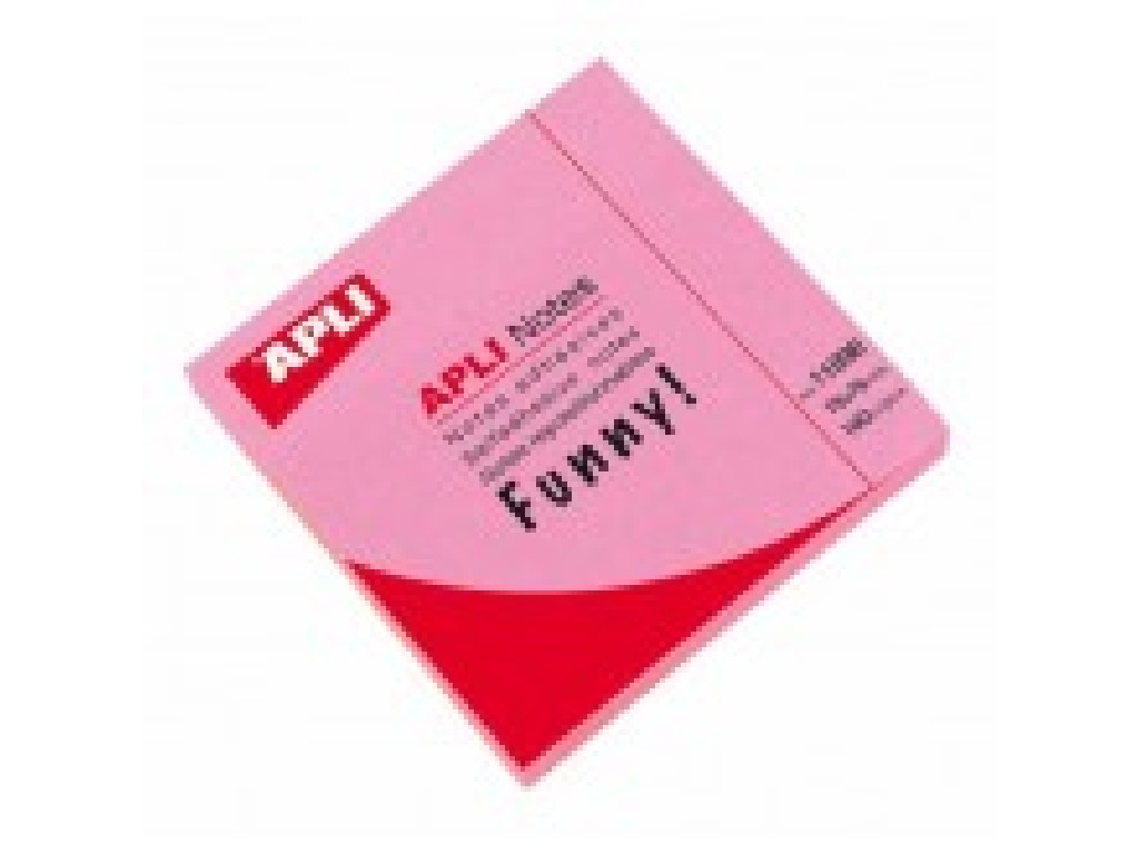 BLOC QUITA-PON APLI  75x75 100H BRILLANTES ROSA