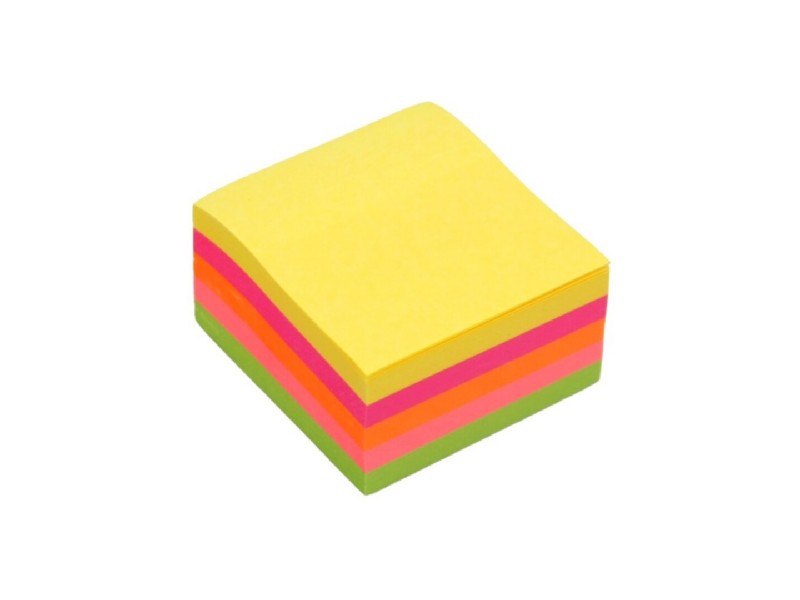 BLOC QUITA-PON BISMARK  76x76 450 HOJAS 5 COLORES