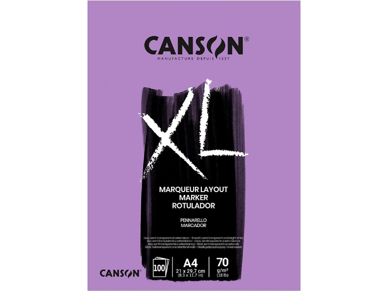 BLOC CANSON XL ROTULADOR 2200297236 70 GR 100 HOJA