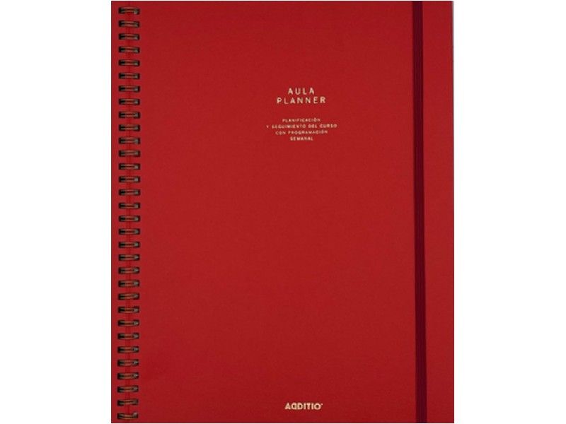 AULA PLANNER ADDITIO P242 ROJO 