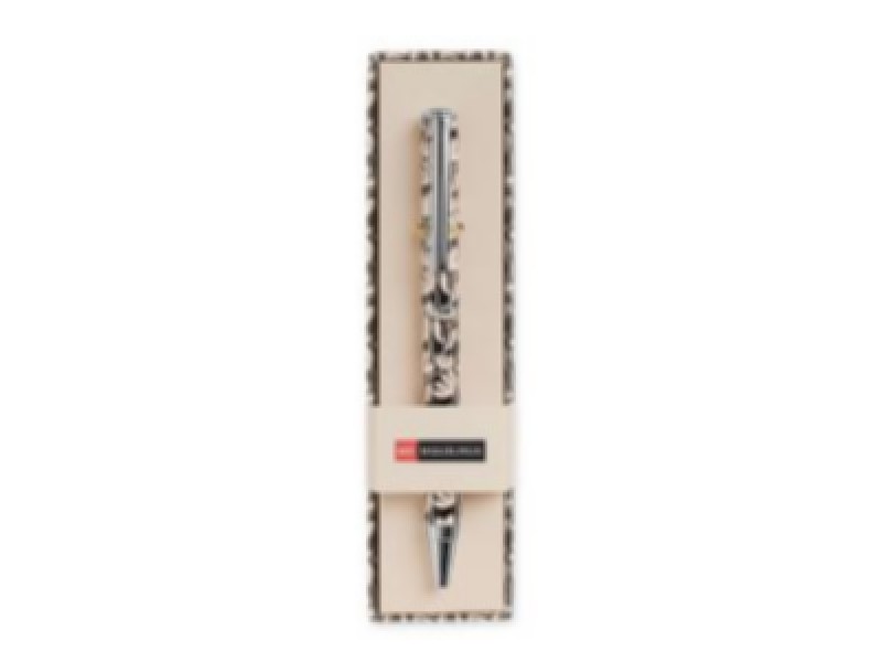 BOLI APLI METAL WHITE FLOWERS MR11976