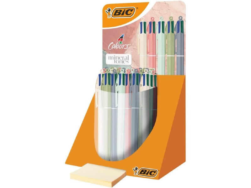 BOLI BIC 4 COLORES MINERAL TONES EXPO/30 UN 303302