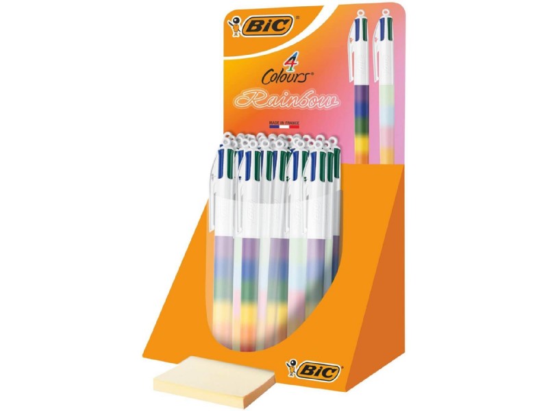 BOLI BIC 4 COLORES RAINBOW EXPO/30 UNI 529672