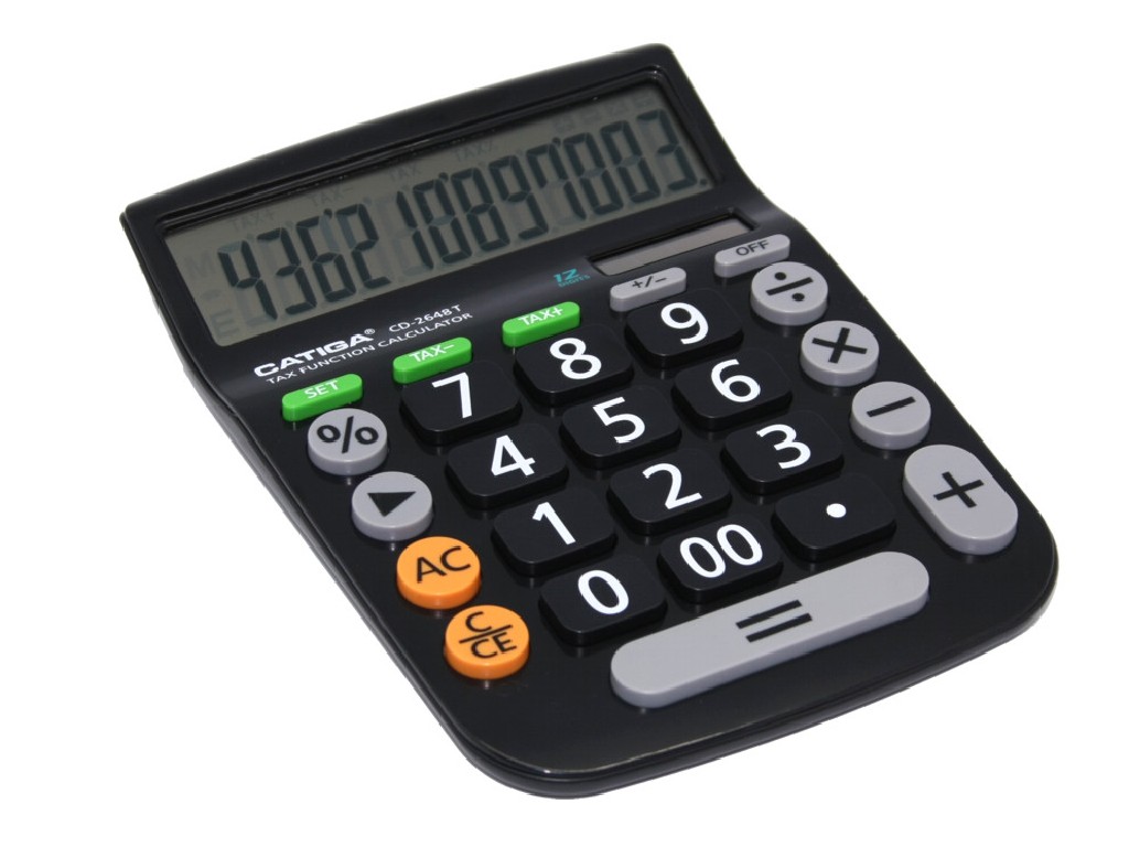 CALCULADORA BISMARK 318450 GIGANTE 12 DIGITOS