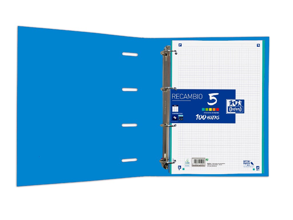 CARPEBLOC 4/A A4 OXFORD CLASSIC TURQUES 400109184