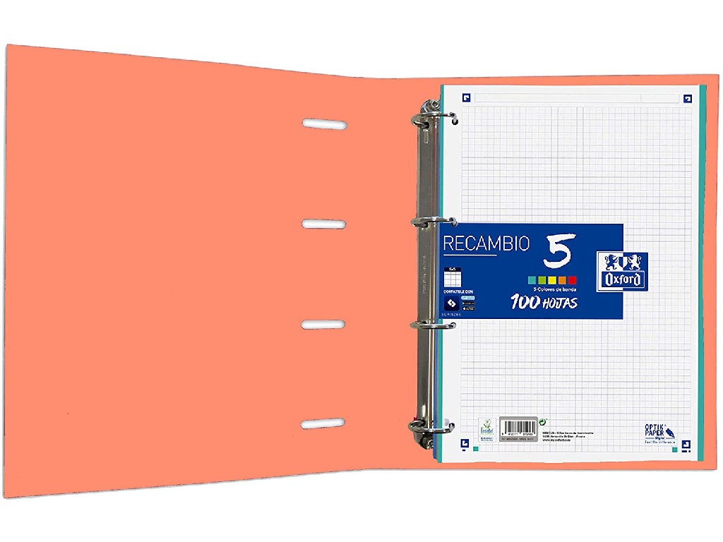 CARPEBLOC 4/A A4 OXFORD CLASSIC MELOCOT 400132986