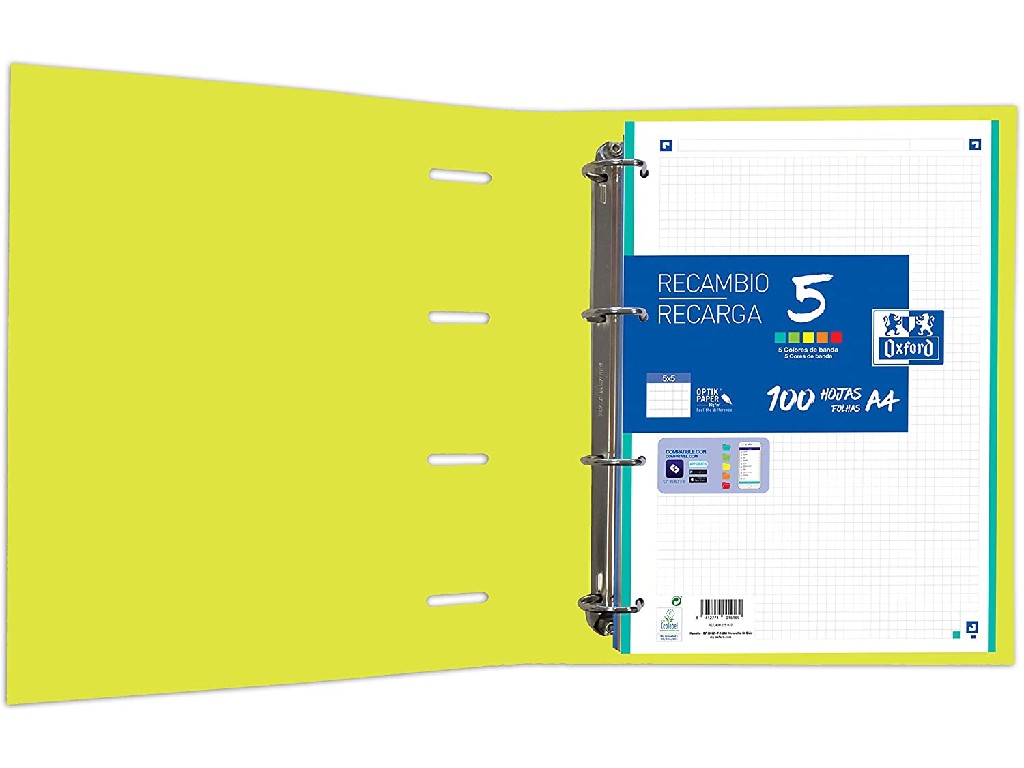 CARPEBLOC 4/A A4 OXFORD TOUCH LIMA 400136662