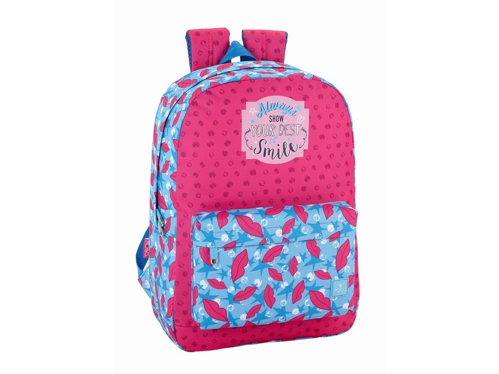 MOCHILA SAFTA 661818754 MOOS LIPS 32x43 CM