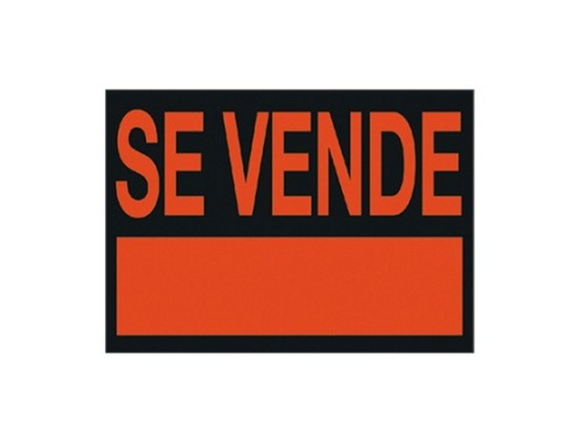 CARTEL SE VENDE 70x50 CM
