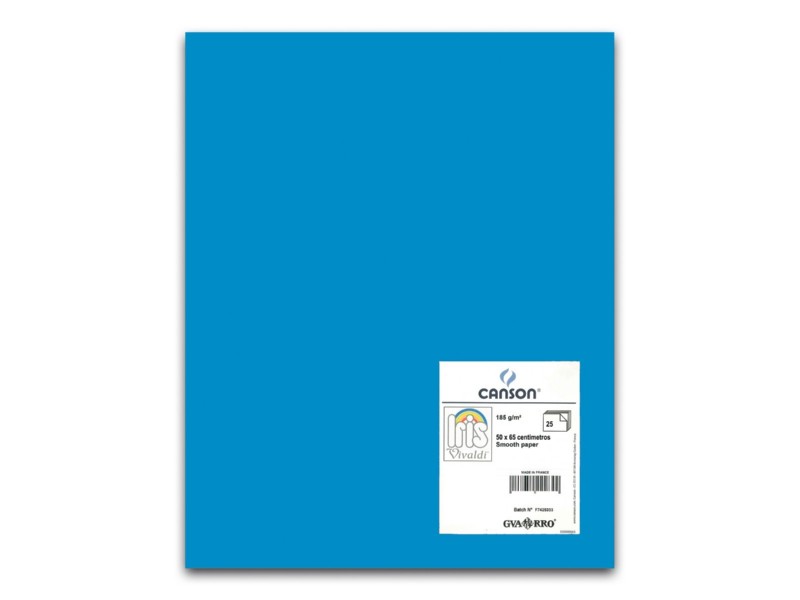 CARTULINA 50x65 AZUL MARINO PTE/25 200040234