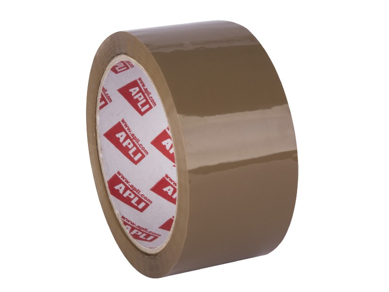 CINTA EMBALAJE  66 x 48 APLI MARRON PVC 11591 /