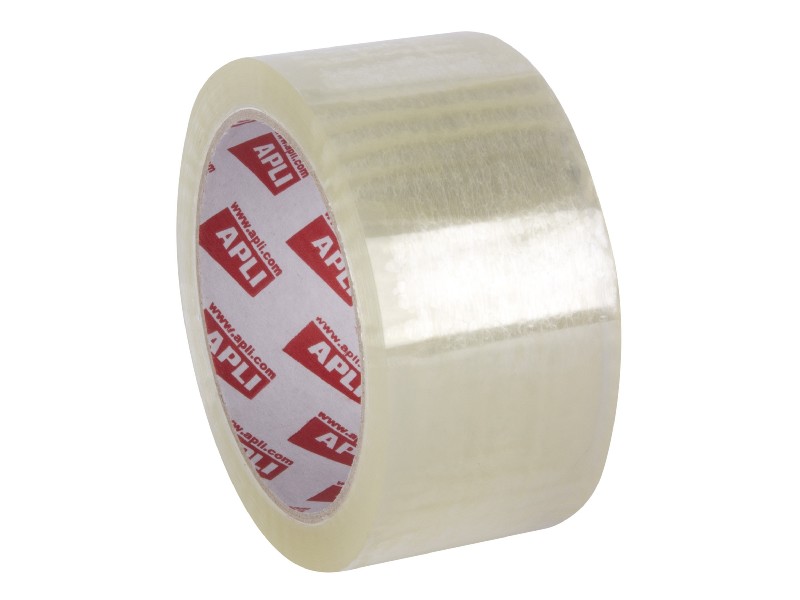 CINTA EMBALAJE  66 x 48 APLI TRANSPARENTE PVC 1590