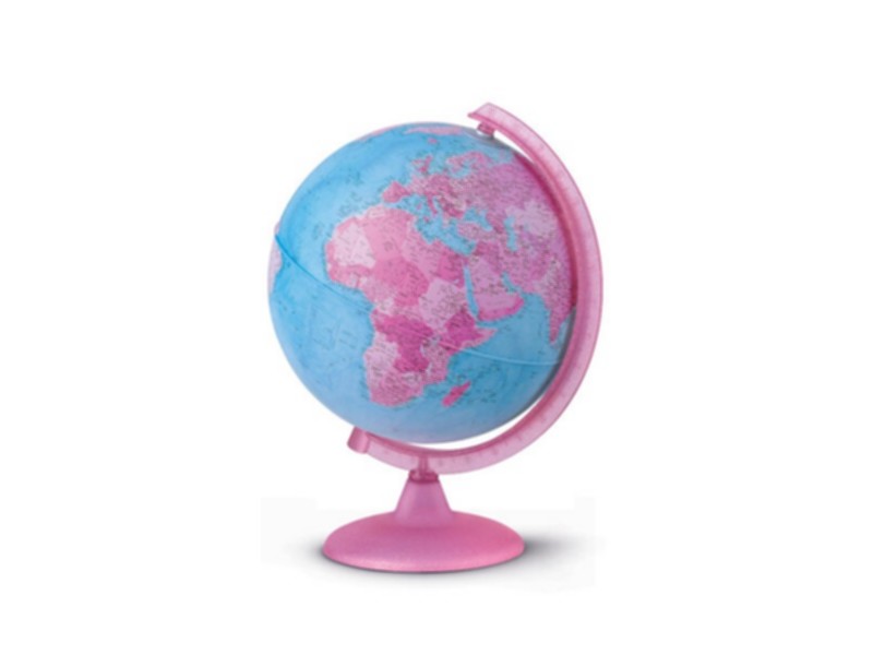 ESFERA TECNODIDATTICA PINK GLOBE 25 CM.