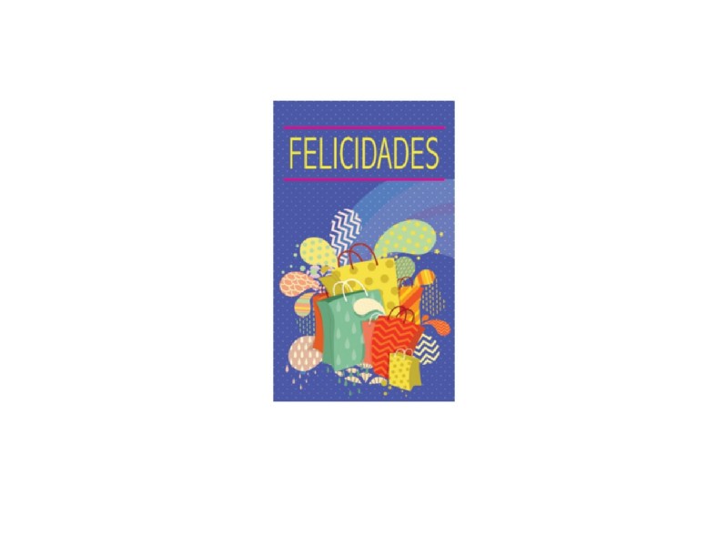 ETIQUETAS ARGUVAL FELICIDADES 39599 R/250 UNIDADES