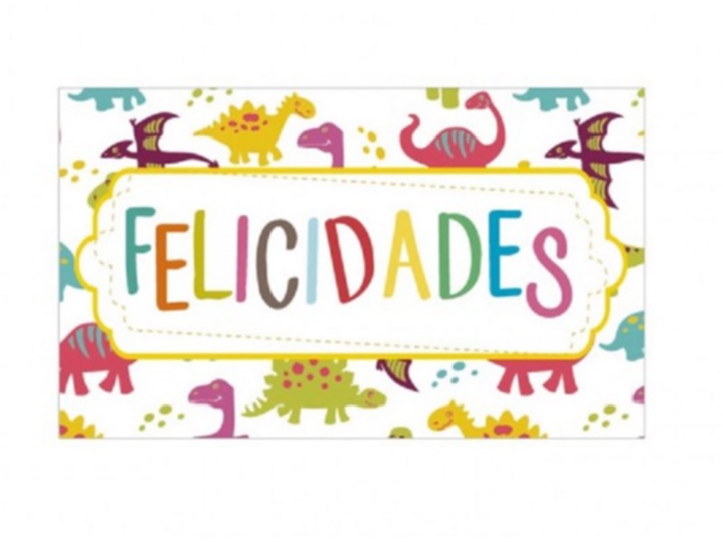 ETIQUETAS ARGUVAL FELICIDADES 40903 R/250 UNIDADES