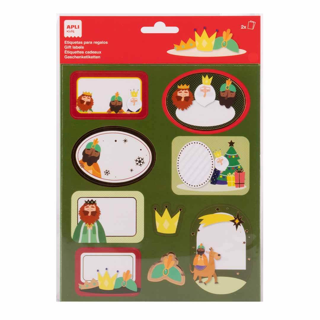 ETIQUETAS APLI NAVIDAD 20711 REYES MAGOS