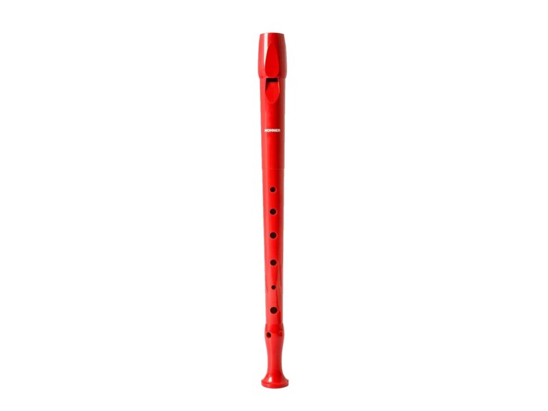 FLAUTA HOHNER PLASTICO 1 PIEZA 9508 ROJA