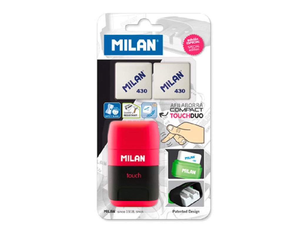 AFILABORRAS MILAN TOUCH BLISTER BYM10272 +2 GOMA