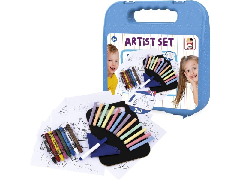 JUEGO CHICOS MALETIN PLAY&GO ARTIST SET 87103