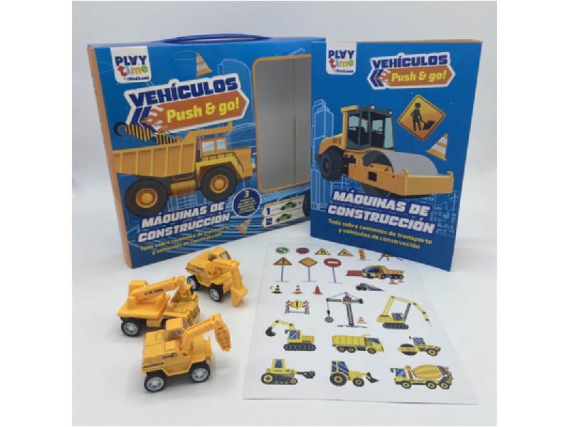 JUEGO IMAGILAND VEHICULOS GO EXCAVADORAS PTPU03