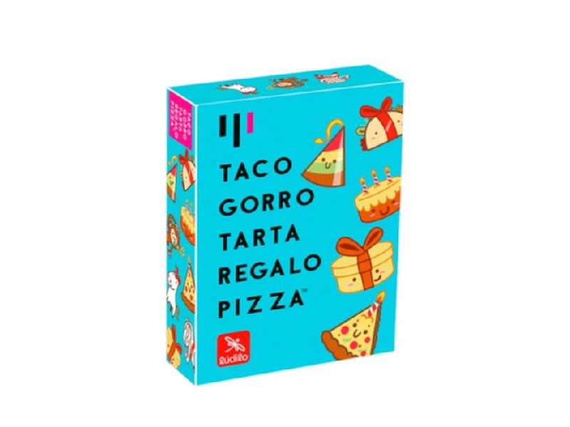 JUEGO LUDILO TACO,GORRO,TARTA,REGALO,PIZZA 803105