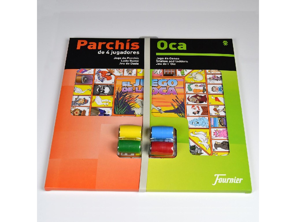 PARCHIS+OCA CON FICHAS 4 JUGADOR FOURNIER 29467