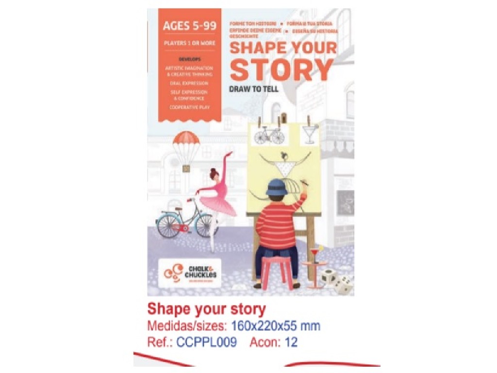 JUEGO AQUAMARINE SHAPE YOUR HISTORY CCPPL009