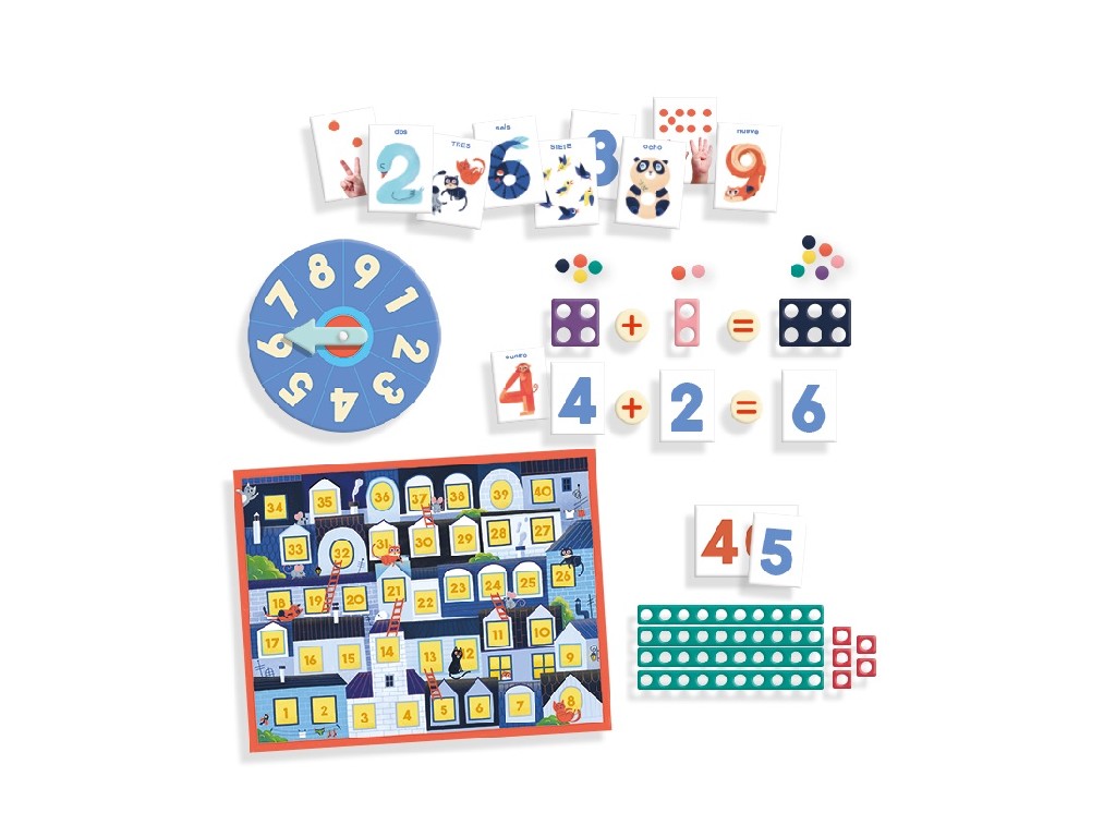 JUEGO DISET APRENDO EN POSITIVO LAS CIFRAS 41202