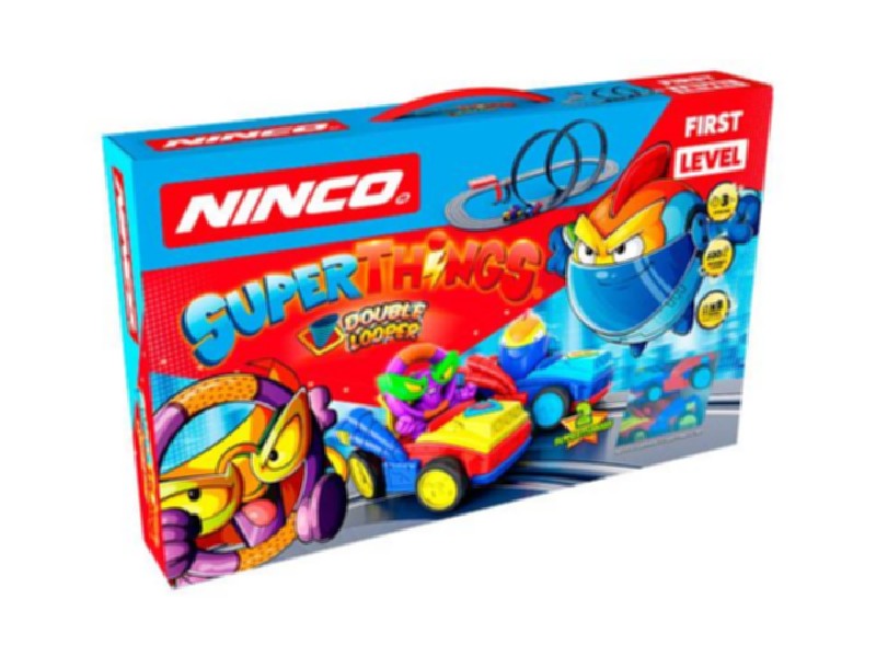 JUEGO NINCO CIRCUITO COCHES DOBLE LOOPER 91018