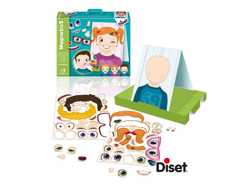 JUEGO DISET MAGNETICS EXPRESIONES 63247