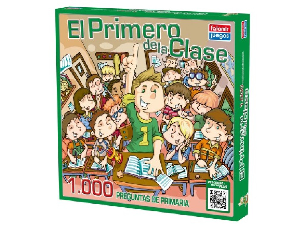 JUEGO FALOMIR 1ºCLASE 1000 PREGUNTAS 1710