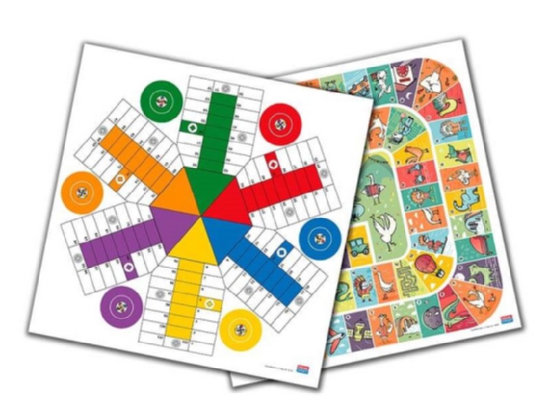 PARCHIS+OCA SIN FICHAS 6 JUGADORES FALOMIR 27910