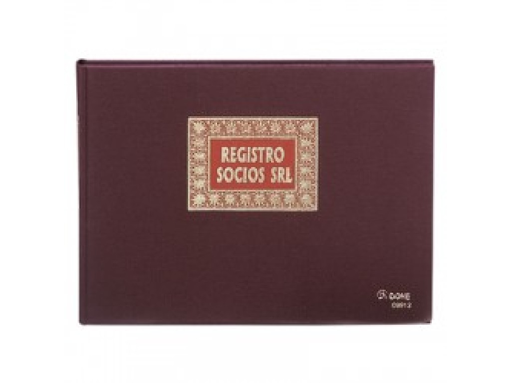 LIBRO GRANATE DOHE SOCIOS SRL 09912