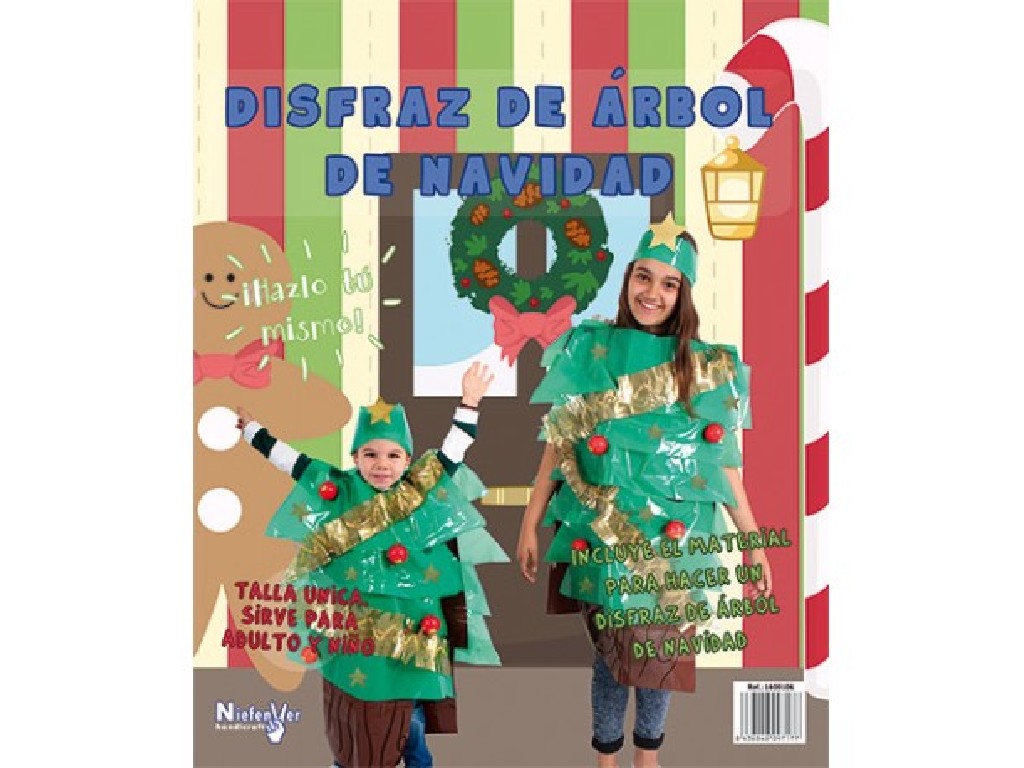 DISFRAZ BOLSA PLASTICO NIEFENVER ARBOL NAV 1600106