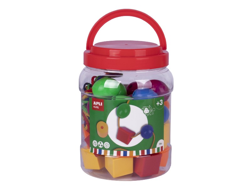 JUEGO APLI FORMAS ENSARTABLES 18215 36 UNIDADES